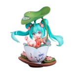 Vocaloid Chinese Official Miku Merch Summer Lotus Pond Cute Figurine